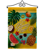 Fruity Summer Time - Fun In The Sun Summer Vertical Impressions Decorative Flags HG106085 Made In USA