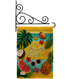 Fruity Summer Time - Fun In The Sun Summer Vertical Impressions Decorative Flags HG106085 Made In USA