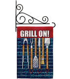 Grill On - Fun In The Sun Summer Vertical Impressions Decorative Flags HG106086 Made In USA