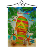 Summer Flip Flop - Fun In The Sun Summer Vertical Impressions Decorative Flags HG106099 Made In USA