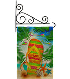 Summer Flip Flop - Fun In The Sun Summer Vertical Impressions Decorative Flags HG106099 Made In USA