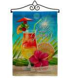 Summer Welcome - Fun In The Sun Summer Vertical Impressions Decorative Flags HG106102 Made In USA