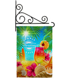 Summer In Paradise - Fun In The Sun Summer Vertical Impressions Decorative Flags HG106103 Made In USA