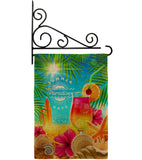 Summer In Paradise - Fun In The Sun Summer Vertical Impressions Decorative Flags HG106103 Made In USA