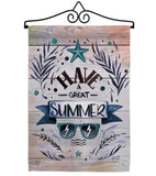 Have a Great Summer - Fun In The Sun Summer Vertical Impressions Decorative Flags HG137016 Made In USA