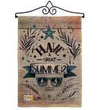 Have a Great Summer - Fun In The Sun Summer Vertical Impressions Decorative Flags HG137016 Made In USA