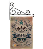 Have a Great Summer - Fun In The Sun Summer Vertical Impressions Decorative Flags HG137016 Made In USA