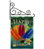 Happy Summer Pop - Fun In The Sun Summer Vertical Impressions Decorative Flags HG137027 Made In USA