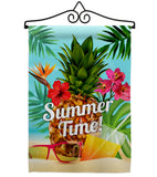 Summer Beach Time - Fun In The Sun Summer Vertical Impressions Decorative Flags HG137057 Made In USA