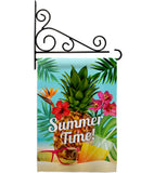 Summer Beach Time - Fun In The Sun Summer Vertical Impressions Decorative Flags HG137057 Made In USA