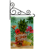 Summer Beach Time - Fun In The Sun Summer Vertical Impressions Decorative Flags HG137057 Made In USA