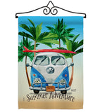 Summer Adventure - Fun In The Sun Summer Vertical Impressions Decorative Flags HG137058 Made In USA