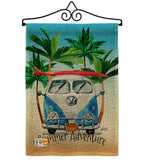 Summer Adventure - Fun In The Sun Summer Vertical Impressions Decorative Flags HG137058 Made In USA