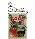 Good Summer Fruite - Fun In The Sun Summer Vertical Impressions Decorative Flags HG137065 Made In USA