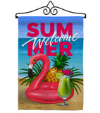 Summer Welcome Fun - Fun In The Sun Summer Vertical Impressions Decorative Flags HG137116 Made In USA