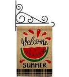 Watermelon Summer - Fun In The Sun Summer Vertical Impressions Decorative Flags HG137214 Made In USA