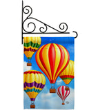 Hot Air Balloon Mass - Fun In The Sun Summer Vertical Impressions Decorative Flags HG192536 Made In USA