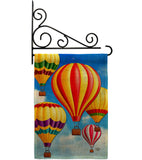 Hot Air Balloon Mass - Fun In The Sun Summer Vertical Impressions Decorative Flags HG192536 Made In USA