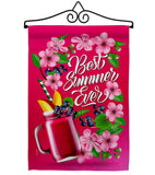 Summer Smoothie - Fun In The Sun Summer Vertical Impressions Decorative Flags HG192608 Made In USA