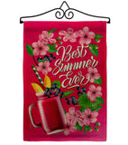 Summer Smoothie - Fun In The Sun Summer Vertical Impressions Decorative Flags HG192608 Made In USA