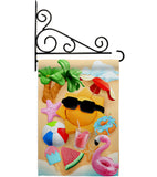 Chilling Sun - Fun In The Sun Summer Vertical Impressions Decorative Flags HG192611 Made In USA