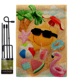 Chilling Sun - Fun In The Sun Summer Vertical Impressions Decorative Flags HG192611 Made In USA