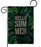 Hello Summer - Fun In The Sun Summer Vertical Impressions Decorative Flags HG190070 Made In USA