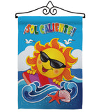 ¡Sol Caliente! - Fun In The Sun Summer Vertical Impressions Decorative Flags HG120026 Made In USA