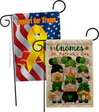 St Pat Buddy - Bugs Frogs Garden Friends Vertical Impressions Decorative Flags HG120304 Made In USA