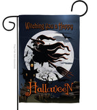 Happy Witching You - Halloween Fall Vertical Impressions Decorative Flags HG112004 Made In USA