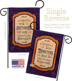 Wicked & Handsome - Halloween Fall Vertical Impressions Decorative Flags HG112019 Made In USA