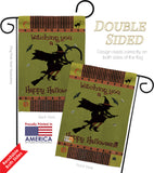 Witching You - Halloween Fall Vertical Impressions Decorative Flags HG112053 Made In USA