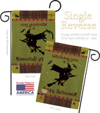 Witching You - Halloween Fall Vertical Impressions Decorative Flags HG112053 Made In USA