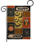 Halloween Happy - Halloween Fall Vertical Impressions Decorative Flags HG112060 Made In USA