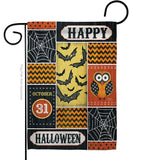 Halloween Happy - Halloween Fall Vertical Impressions Decorative Flags HG112060 Made In USA