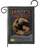 A Spooky Night To All - Halloween Fall Vertical Impressions Decorative Flags HG112063 Made In USA