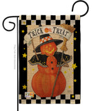 Jack-O-Lantern Witch - Halloween Fall Vertical Impressions Decorative Flags HG112070 Made In USA
