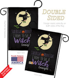 Star Bright - Halloween Fall Vertical Impressions Decorative Flags HG112073 Made In USA