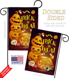 Spooky Sweet - Halloween Fall Vertical Impressions Decorative Flags HG112088 Made In USA