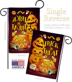 Spooky Sweet - Halloween Fall Vertical Impressions Decorative Flags HG112088 Made In USA