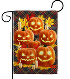 Pumpkin Patch - Halloween Fall Vertical Impressions Decorative Flags HG112089 Made In USA