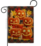 Pumpkin Patch - Halloween Fall Vertical Impressions Decorative Flags HG112089 Made In USA