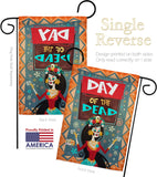 Joyful Day of Dead - Halloween Fall Vertical Impressions Decorative Flags HG112092 Made In USA