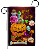 Halloween Sweet - Halloween Fall Vertical Impressions Decorative Flags HG112093 Made In USA