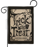 Halloween Trick - Halloween Fall Vertical Impressions Decorative Flags HG112100 Made In USA