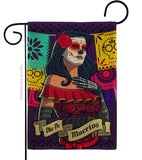 La Calavera Catrina - Halloween Fall Vertical Impressions Decorative Flags HG112102 Made In USA