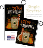 Spooky Eye - Halloween Fall Vertical Impressions Decorative Flags HG112109 Made In USA