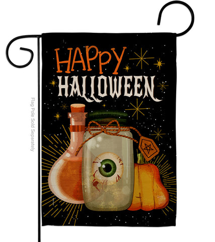 Spooky Eye - Halloween Fall Vertical Impressions Decorative Flags HG112109 Made In USA