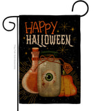 Spooky Eye - Halloween Fall Vertical Impressions Decorative Flags HG112109 Made In USA