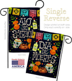 All Souls' Day - Halloween Fall Vertical Impressions Decorative Flags HG112112 Made In USA